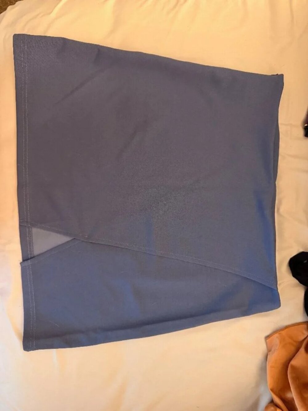 Blue-Purple Slit Skirt - Medium